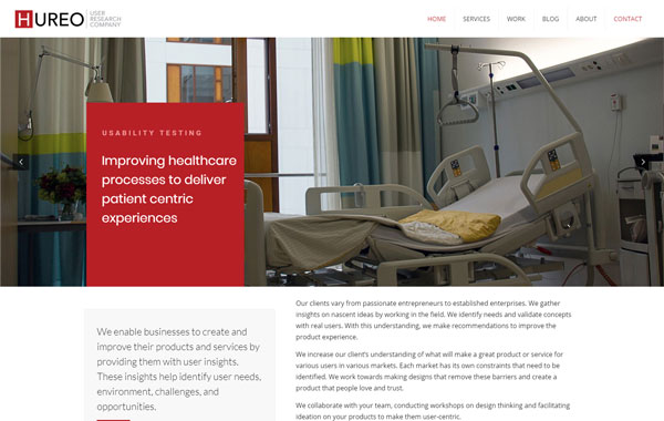 Hureo website project by Tyche Ventures